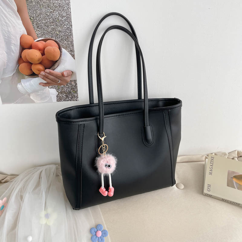 Borsa a Tracolla "Urban Minimalism" Horizontal Square con Doppia Tracolla e Chiusura Safe-Zip