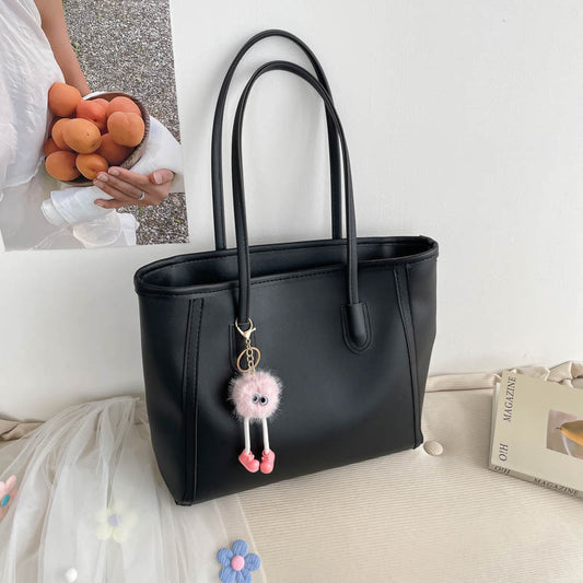 Borsa a Tracolla "Urban Minimalism" Horizontal Square con Doppia Tracolla e Chiusura Safe-Zip