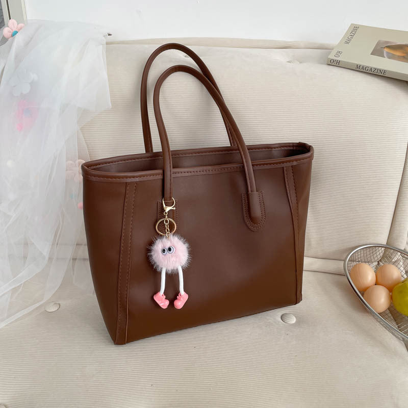 Borsa a Tracolla "Urban Minimalism" Horizontal Square con Doppia Tracolla e Chiusura Safe-Zip