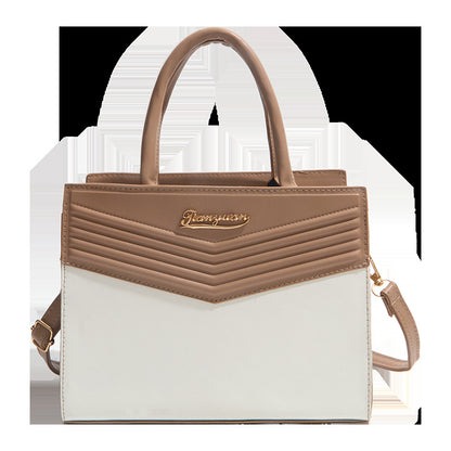 Borsa "Cross-Border Trend" Horizontal Square con Dettagli Metal e Chiusura Safe-Zip
