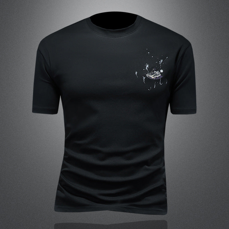 T-Shirt "Graphic Energy" Slim Fit con Design Cartoon e Tessuto Tecnico Traspirante