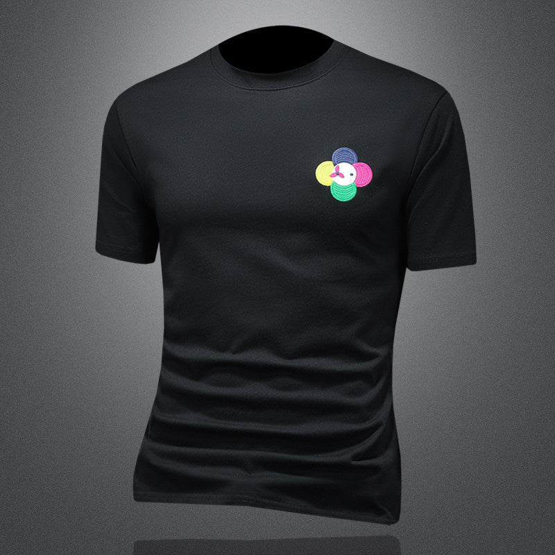 T-Shirt "Metropolitan Letter" Slim Fit in Cotone Premium e Stampa Ad Alta Definizione