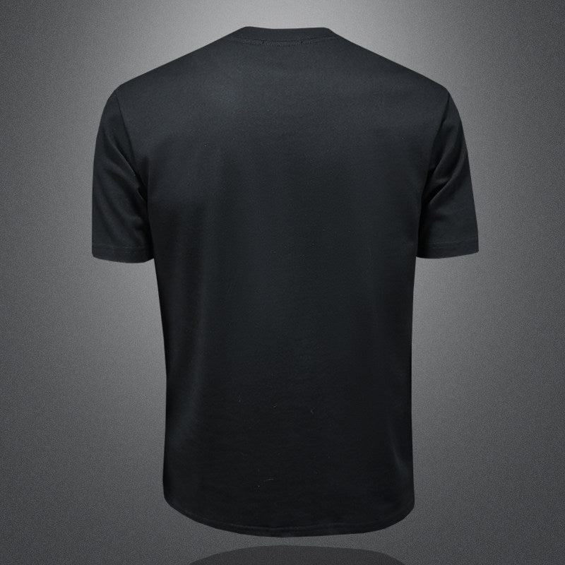T-Shirt "Vibrant Vision" Slim Fit in Cotone Premium con Grafica Cartoon Art