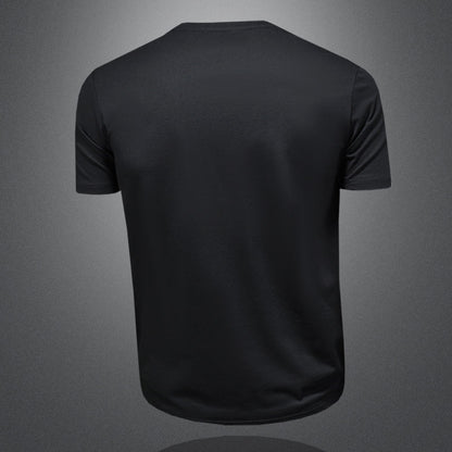 T-Shirt "Urban Core" Slim Fit in Cotone Premium con Grafica Lettering Minimal