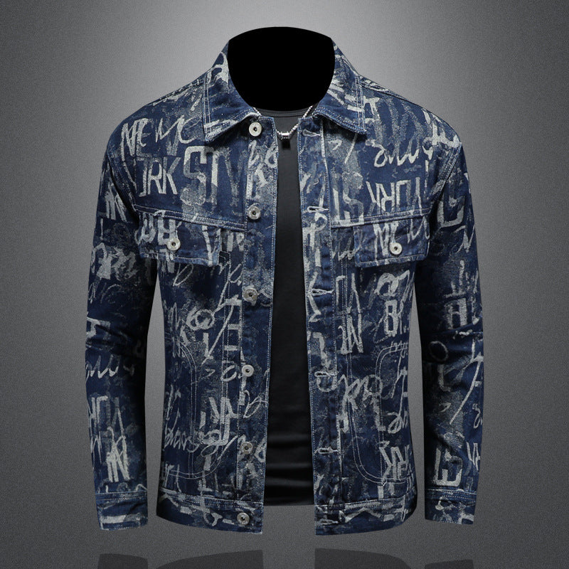 Jacket "Urban Authority" Slim Fit con Colletto a Rever e Protezione Antivento