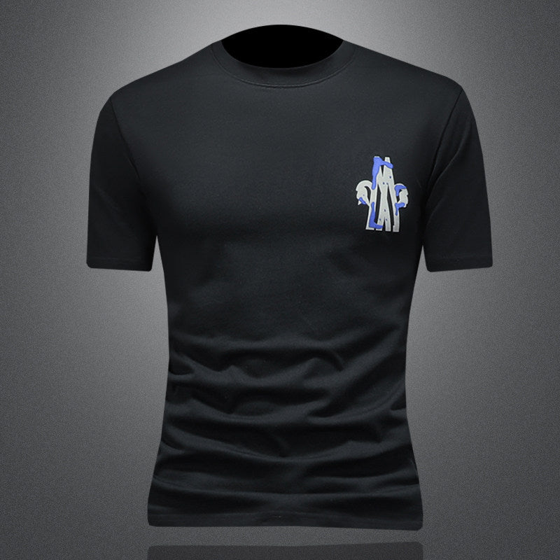 T-Shirt "Urban Statement" Slim Fit in Cotone Premium con Lettering Design