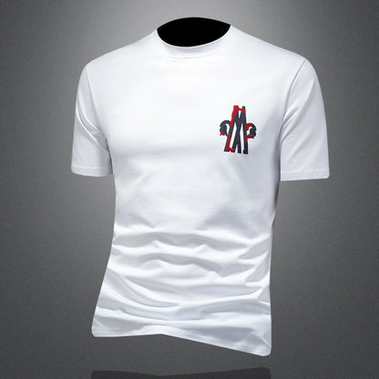 T-Shirt "Urban Statement" Slim Fit in Cotone Premium con Lettering Design