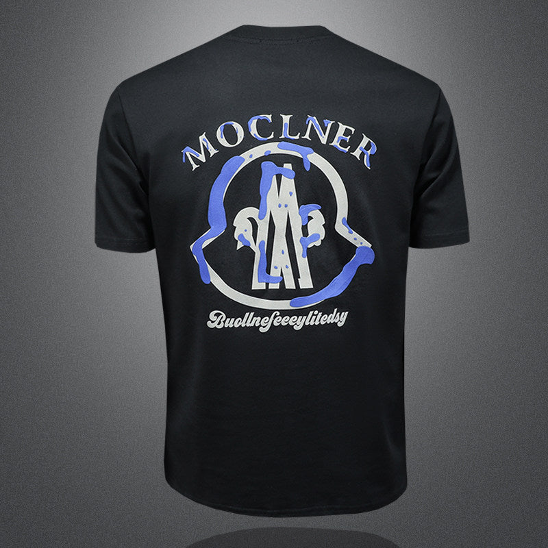 T-Shirt "Urban Statement" Slim Fit in Cotone Premium con Lettering Design