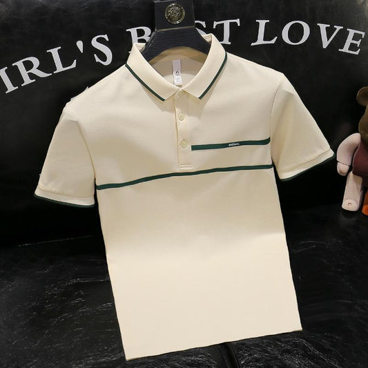 Polo "Metropolitan Contrast" Slim Fit in Cotone Traspirante con Design Color-Matching