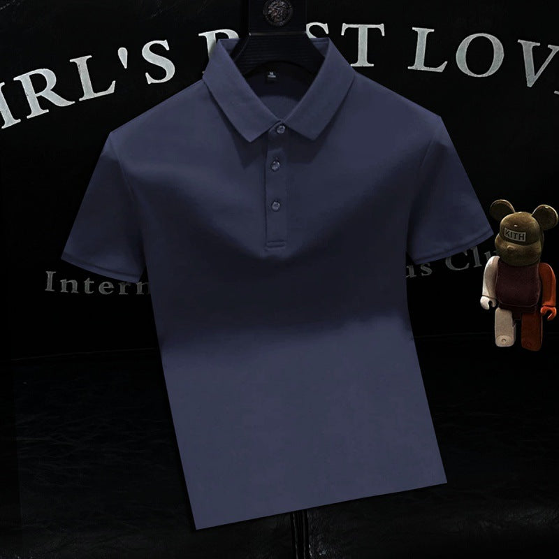 Polo "Essential Chroma" Slim Fit in Cotone Pettinato High-Performance