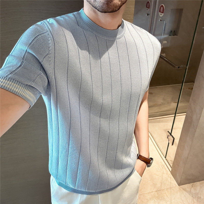 T-Shirt "Urban Essential" Slim Fit in Cotone Traspirante con Finitura Premium
