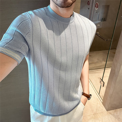 T-Shirt "Urban Essential" Slim Fit in Cotone Traspirante con Finitura Premium