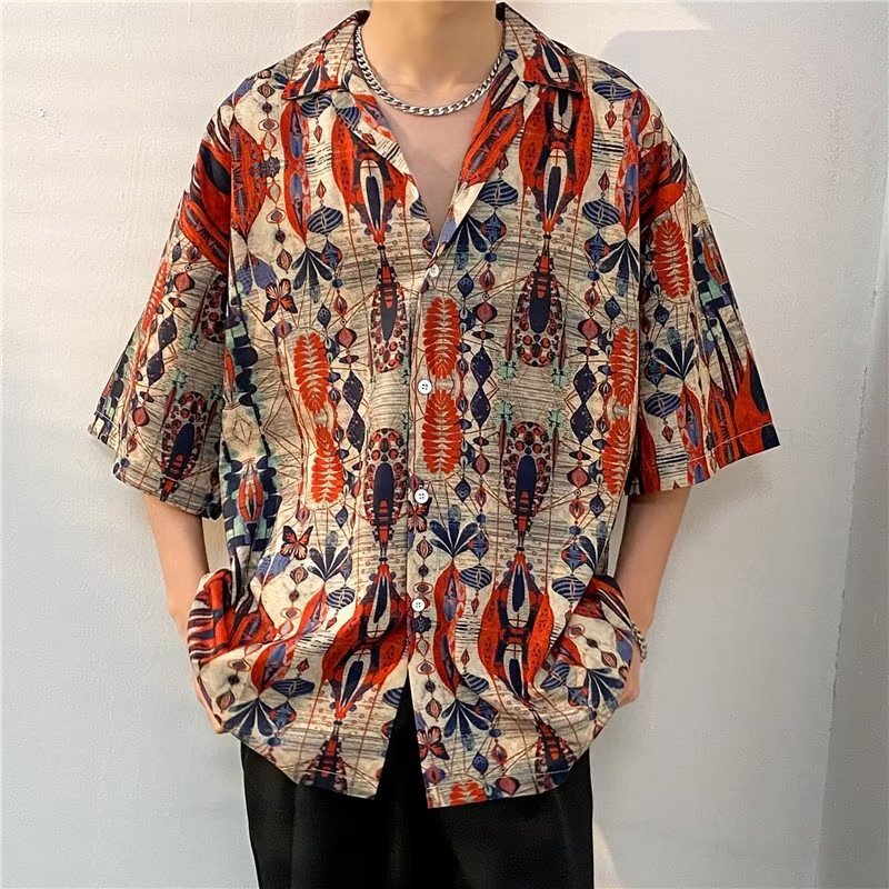 Camicia "Retro Blossom"