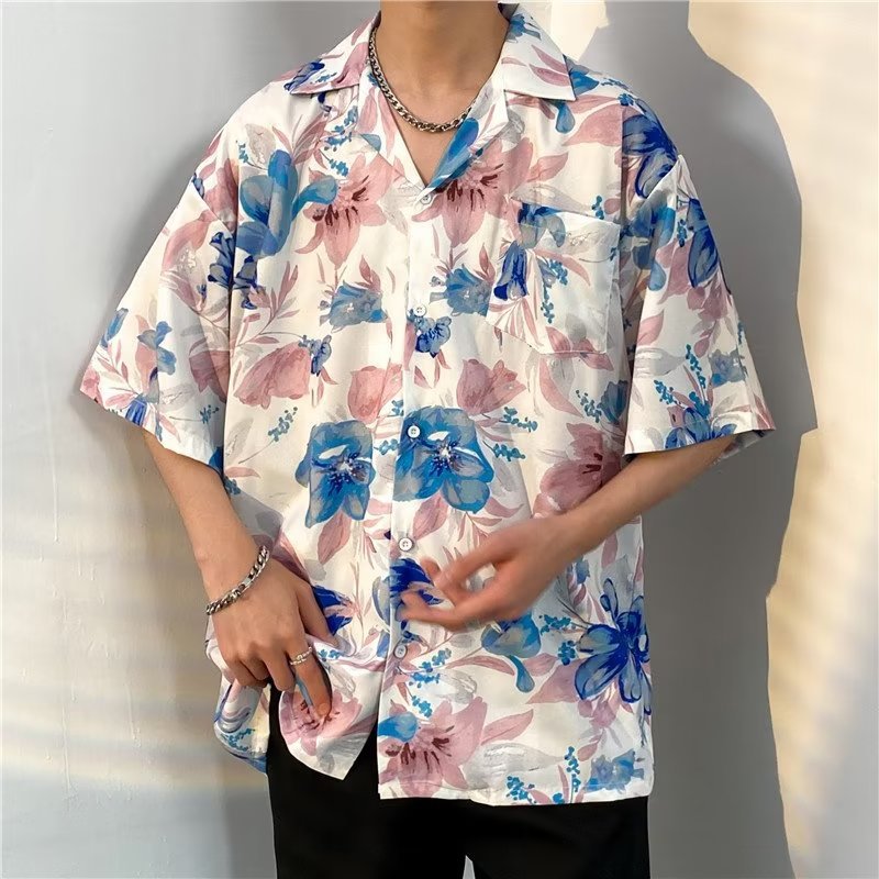 Camicia "Retro Blossom"