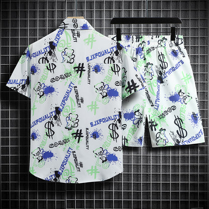 Completo Camicia a Mezza Manica e Shorts
