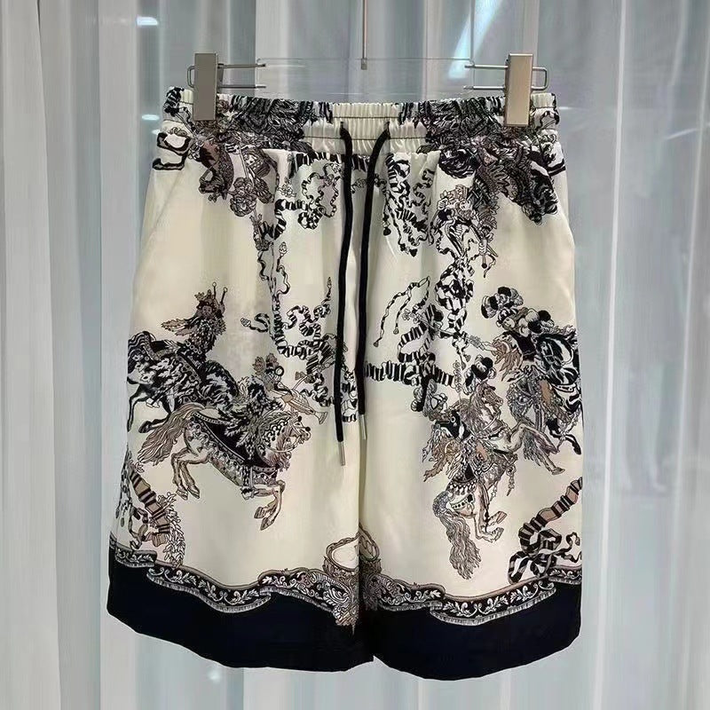 Set Coordinato "Premium Floral" 2026: Maglia in Maglia e Shorts