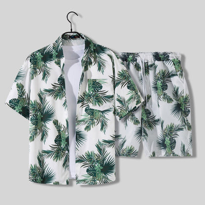 Camicia a Maniche Corte e Pantaloni coordinati