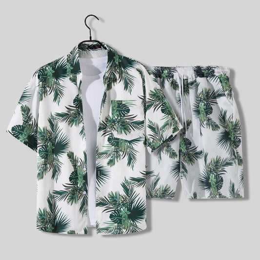 Camicia a Maniche Corte e Pantaloni coordinati