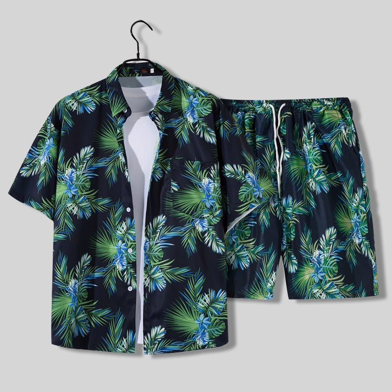 Camicia a Maniche Corte e Pantaloni coordinati