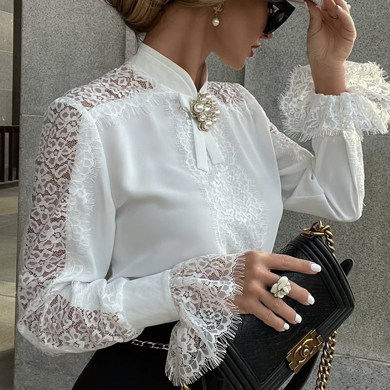 Blusa Slim Fit Lolita Style