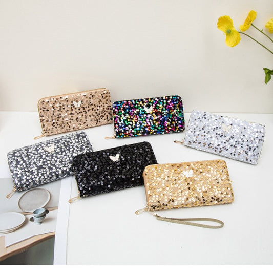 Portafoglio Sequin Street Style