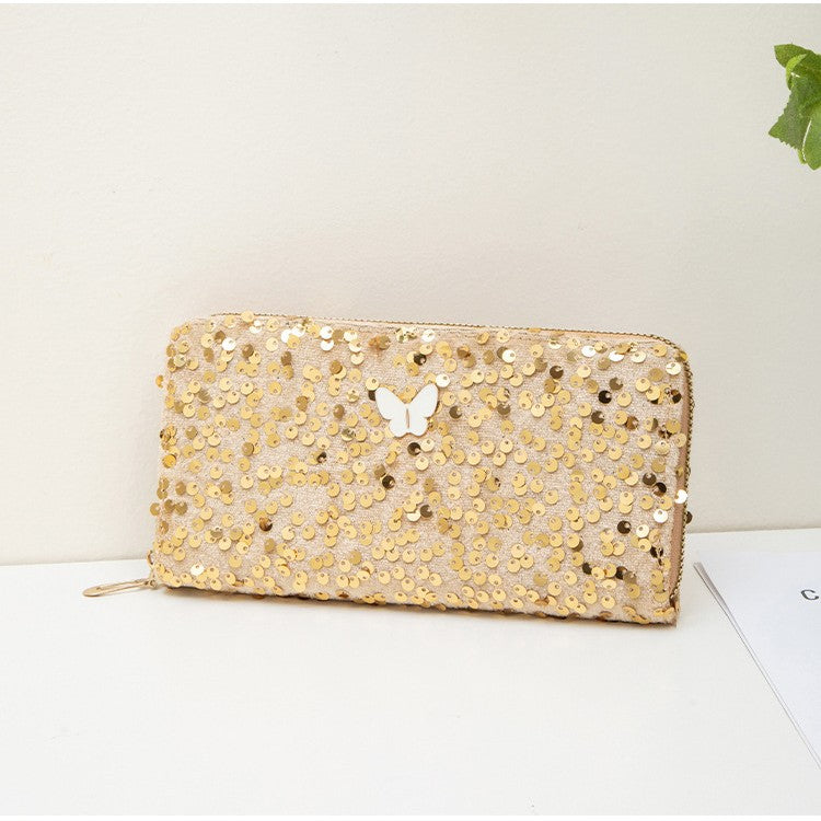 Portafoglio Sequin Street Style