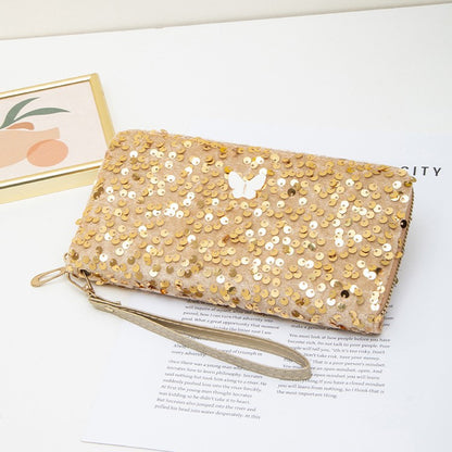 Portafoglio Sequin Street Style