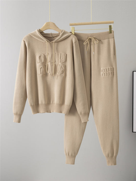 Completo Casual in Maglia di Lana