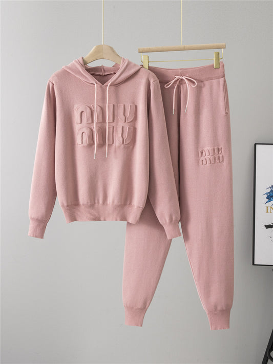 Completo Casual in Maglia di Lana