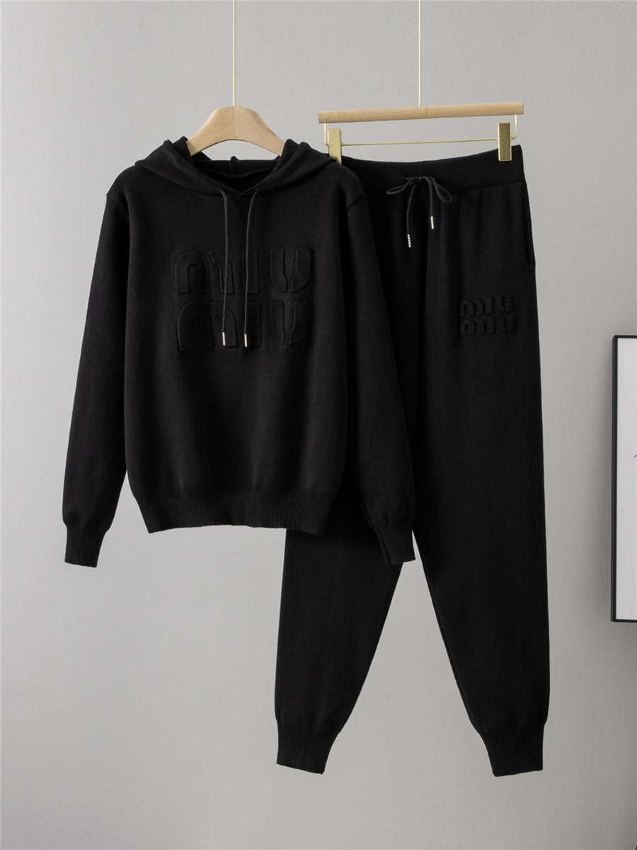 Completo Casual in Maglia di Lana