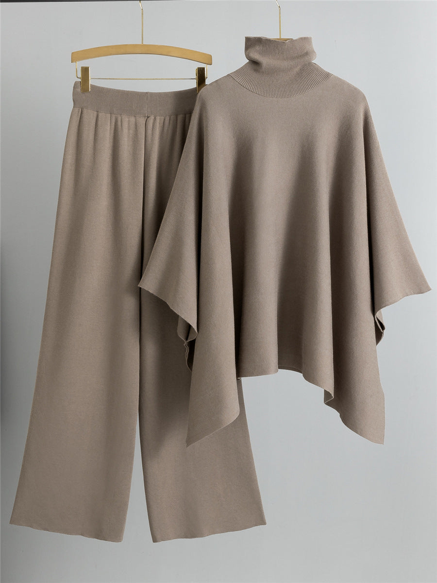 Completo Casual Pantalone Knit Splicing Tassels