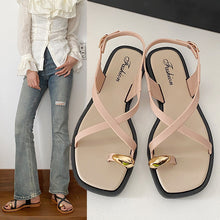 Sandalo Flat Roman Hollow Out