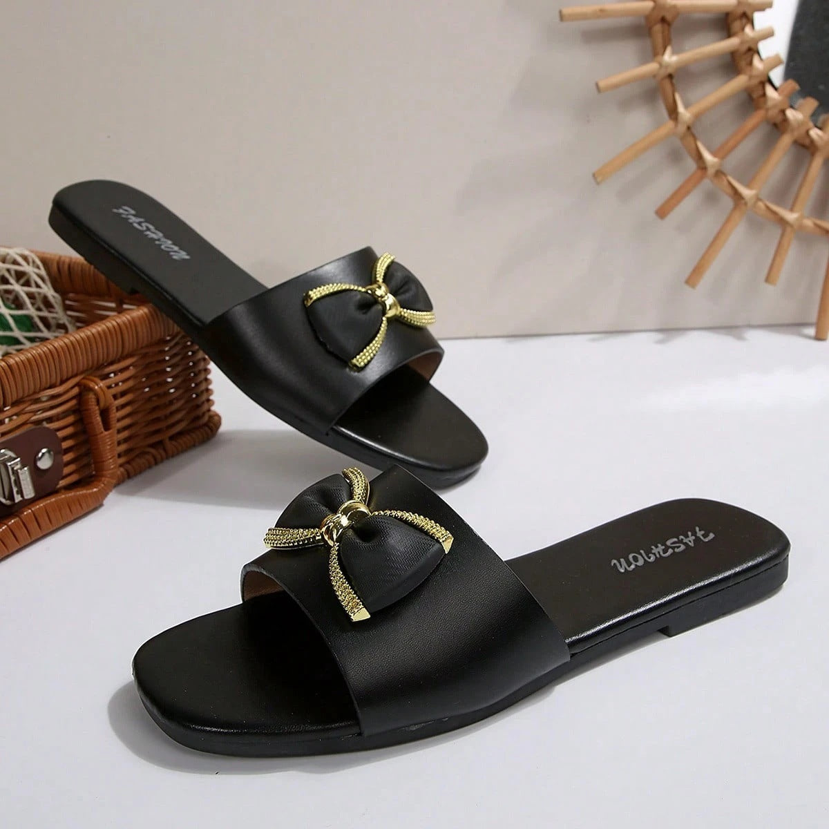 Sandalo Flat Casual Bowknot