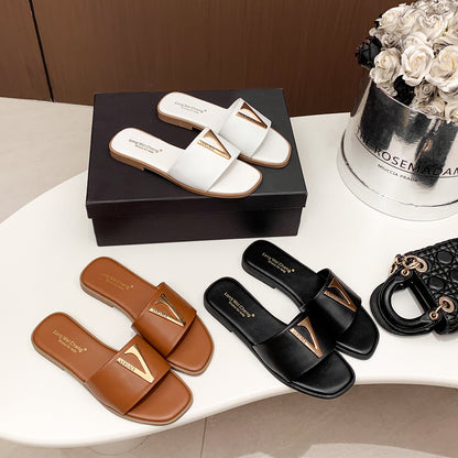 Sandalo Flat Casual Hollow Out