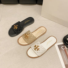 Sandalo Flatform Braided Elegance