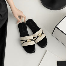Sandalo Flatform Casual Linen