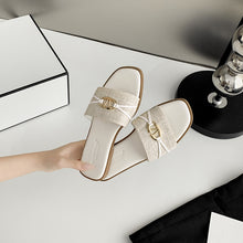 Sandalo Flatform Casual Linen