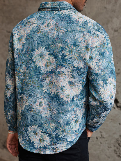 Giacca Corduroy American Retro Jacquard