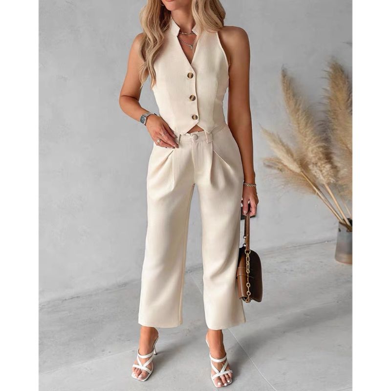 Completo Cropped Casual Elegant Commute