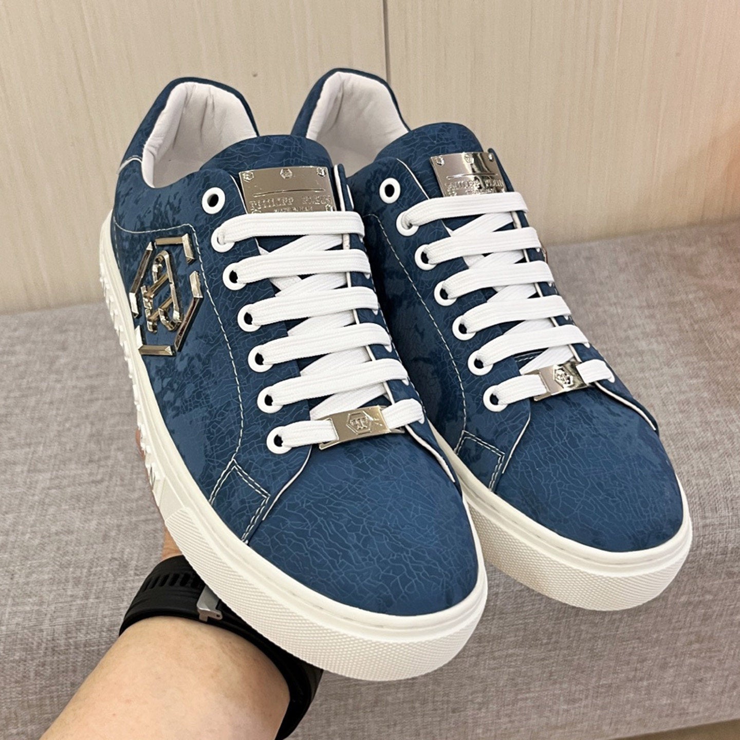 Philipp Plein Lo-Top "Hexagon"