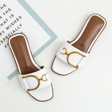 Sandalo Flatform Casual Metal