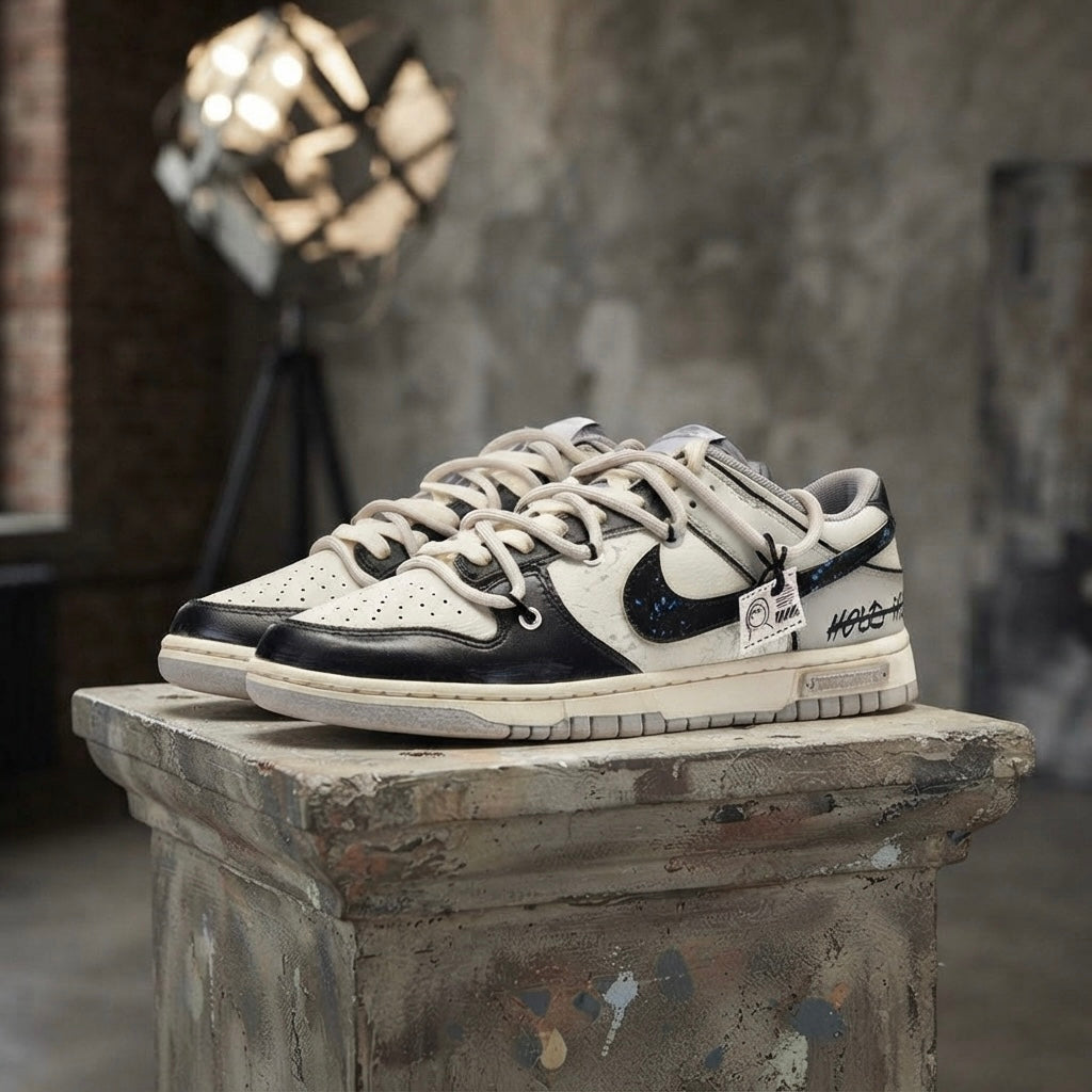 Dunk Low Custom "Distressed Graffiti"