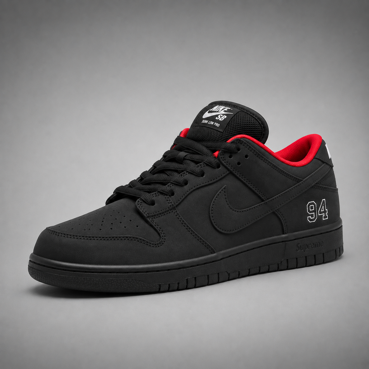 Dunk Low Pro SB - Edizione Speciale Black & Red "94"