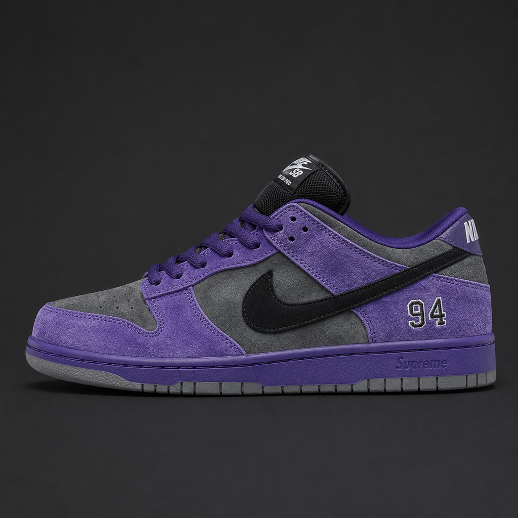 Dunk Low Pro SB - Edizione Speciale Purple & Grey "94"