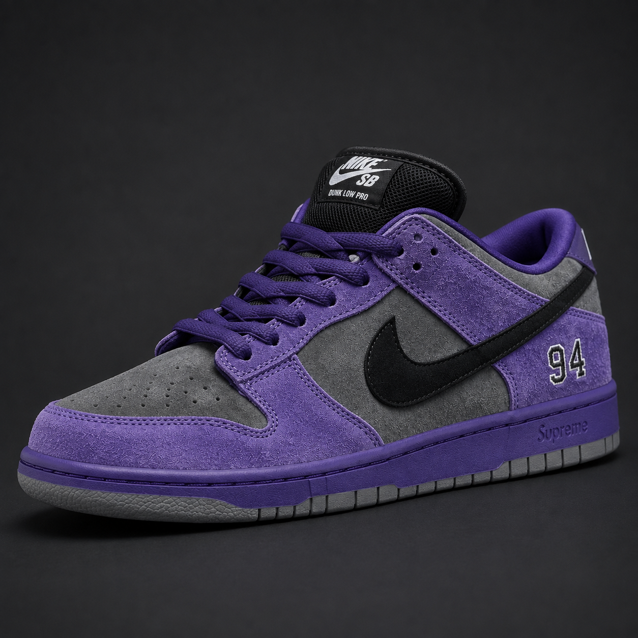 Dunk Low Pro SB - Edizione Speciale Purple & Grey "94"