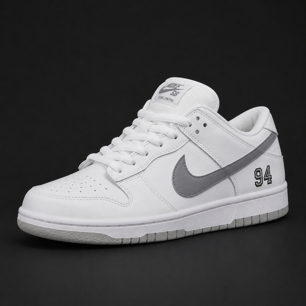 Dunk Low Pro SB - Edizione Speciale White & Grey "94"