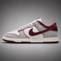 Dunk Low Pro SB - Edizione Speciale White, Grey & Burgundy