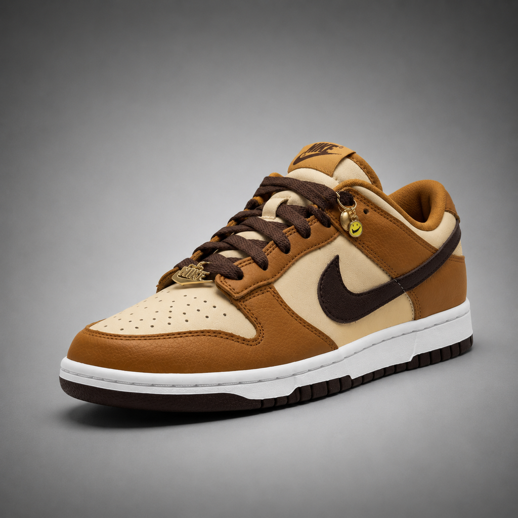 Dunk Low Pro SB - Edizione Speciale Wheat & Dark Brown Charms