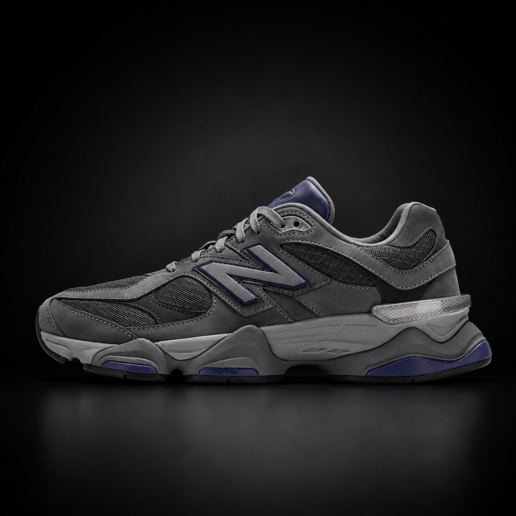 New Balance 9060 - Edizione Speciale Charcoal Grey & Blue