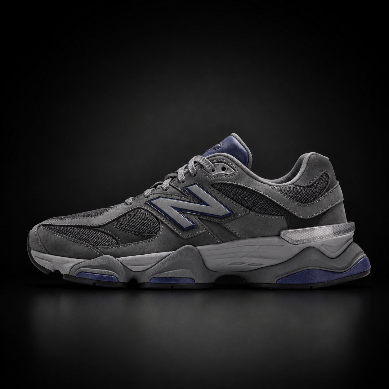New Balance 9060 - Edizione Speciale Charcoal Grey & Blue